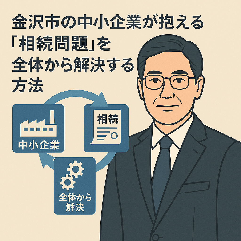 金沢市の中小企業必見｜相続問題を全体から解決する新しい方法