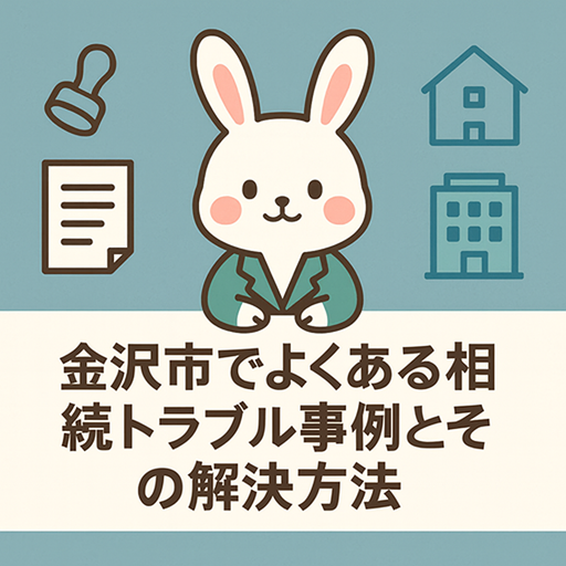 金沢市でよくある相続トラブル事例とその解決方法